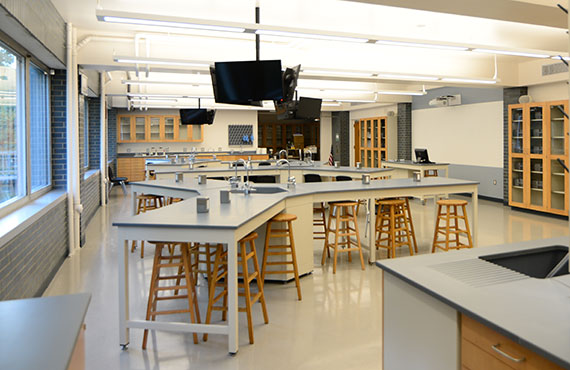Updated Classrooms and Labs
